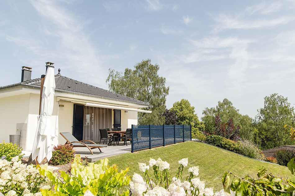 Photo 1 – une clôture de jardin pour délimiter une propriété