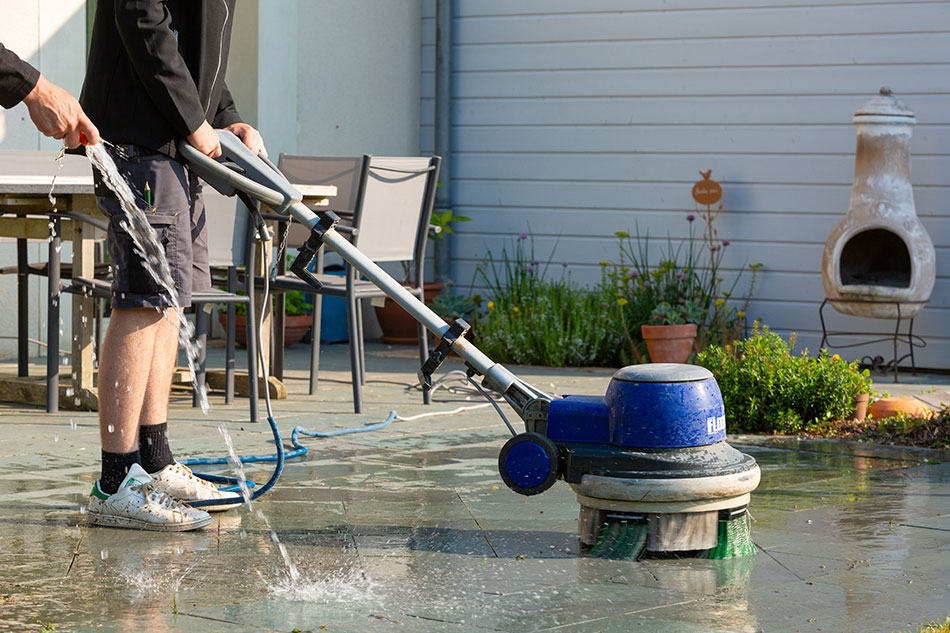 Photo 4 – un nettoyage de terrasse